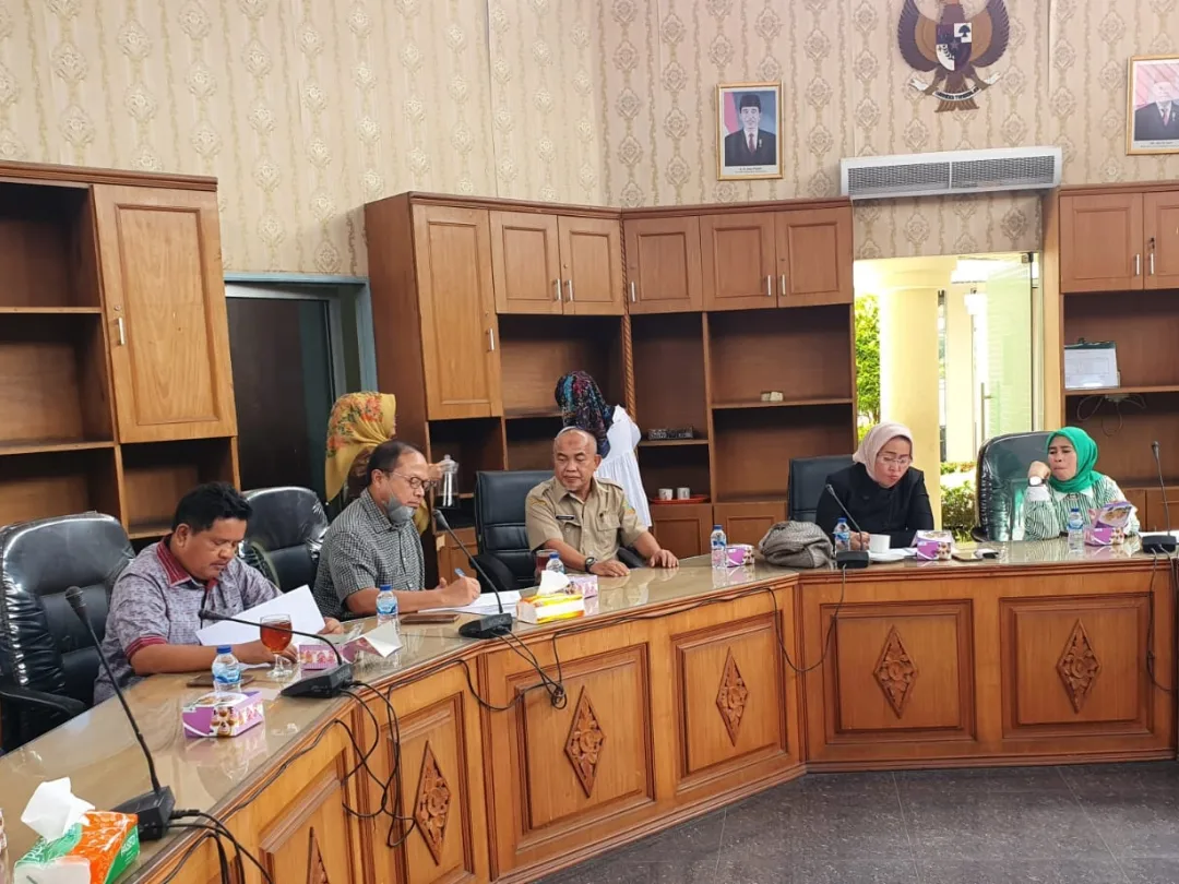 KUNJUNGAN PANSUS PAD DPRDSU KE SAMSAT KISARAN