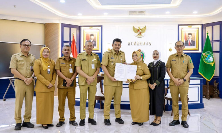 Tiorita Surbakti Resmi Terima SK Plt Bupati Langkat, Gubernur Bobby Nasution Tekankan ASN Harus Layani Masyarakat
