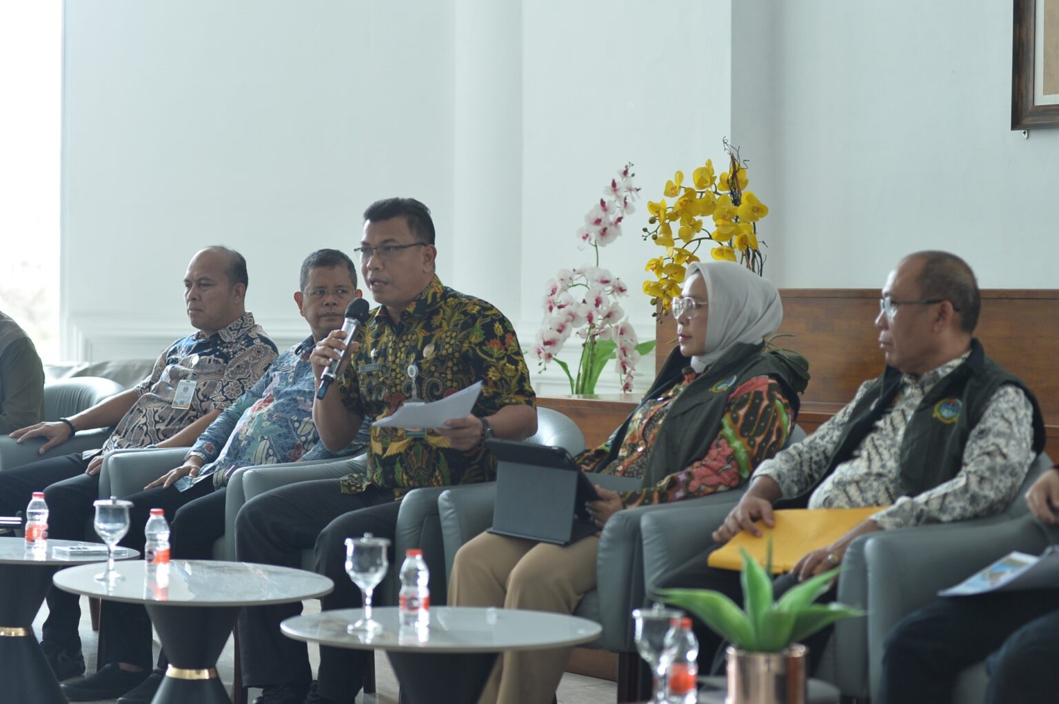 Pemprov Sumut Dampingi Pemkab Karo Tangani Pengungsi Erupsi Gunung Sinabung