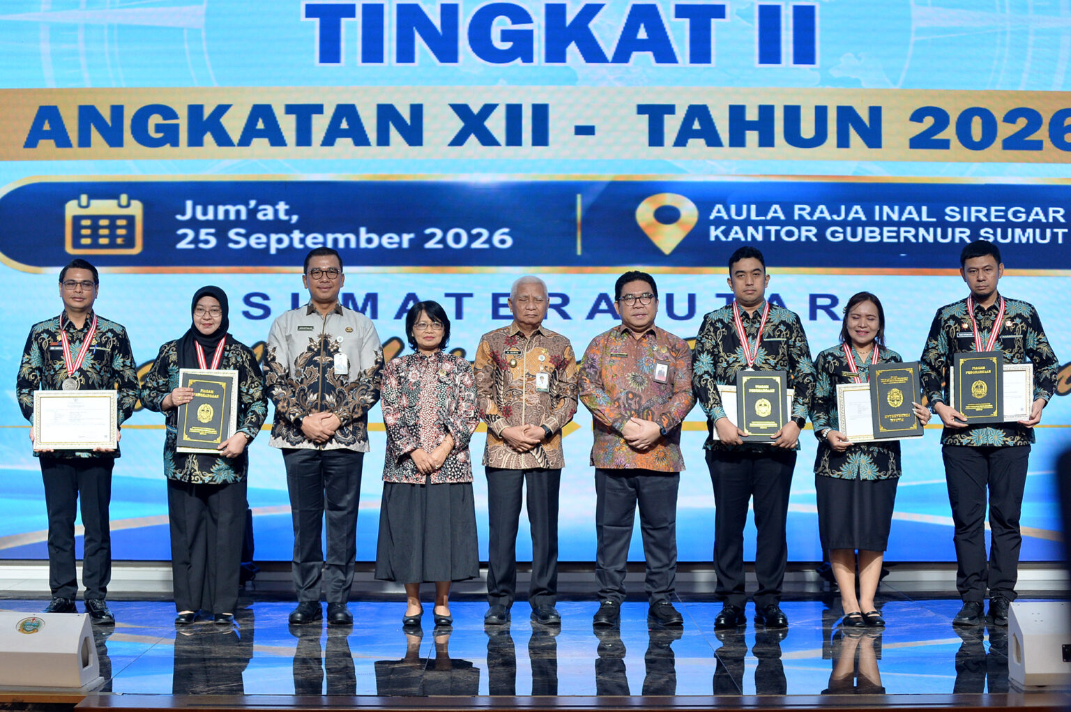 Tutup PKN Tingkat II Angkatan XII, Wagub Sumut Tekankan Kepemimpinan Adaptif dan Integritas