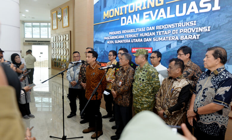 Pemerintah Targetkan 919 Unit Huntap di Sumut Rampung Akhir 2026