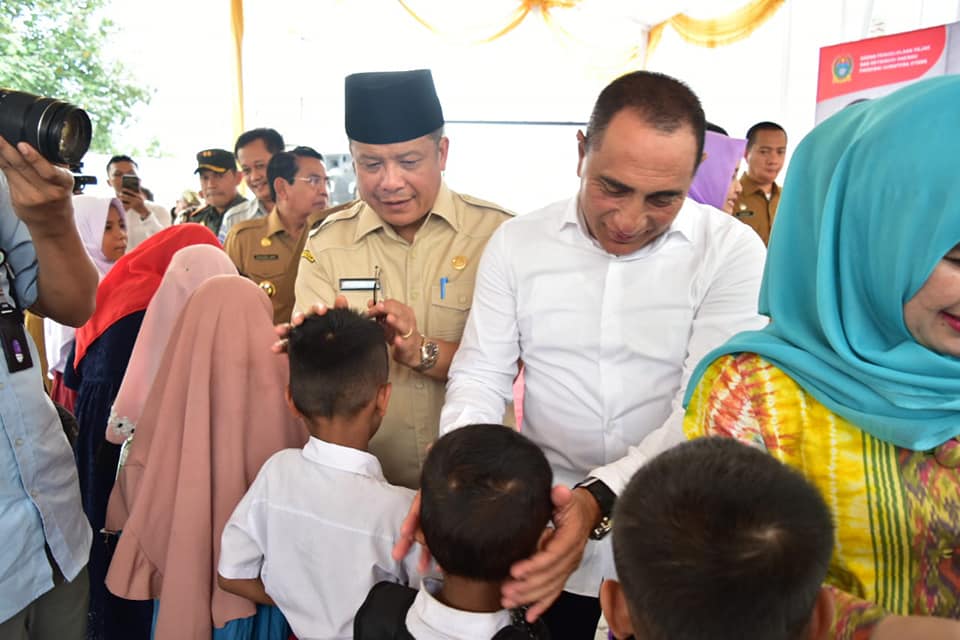 GUBSU Santuni Anak Yatim Pada Tasyakuran Target Tercapai BPPRDSU